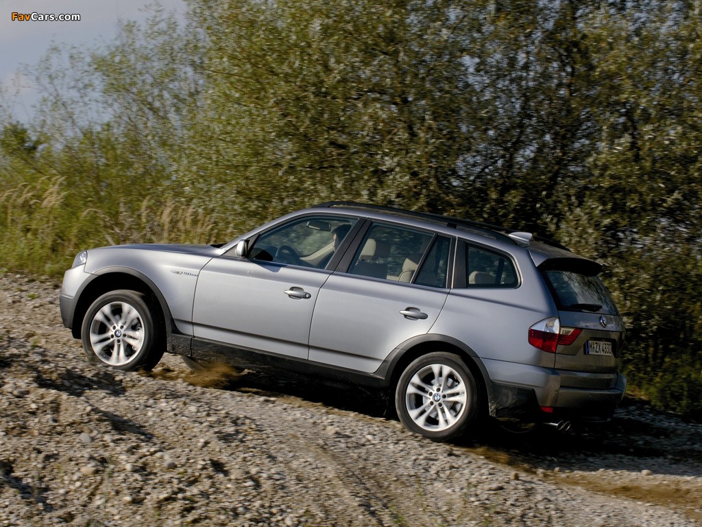 BMW X3 3.0sd (E83) 2007–10 photos (1024 x 768)