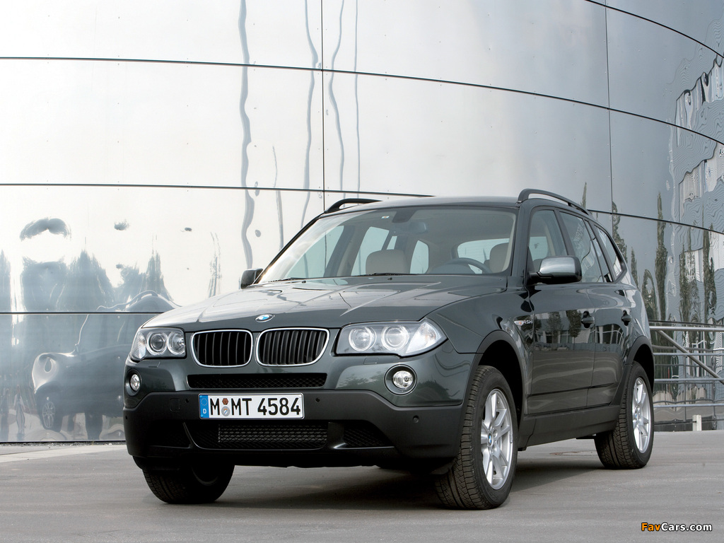 BMW X3 2.0d (E83) 2007–10 pictures (1024 x 768)