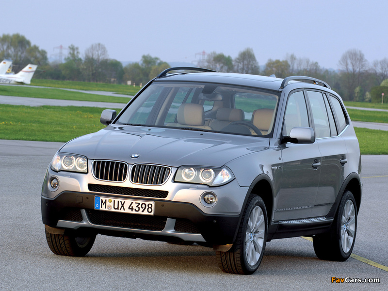 BMW X3 3.0si (E83) 2007–10 pictures (800 x 600)