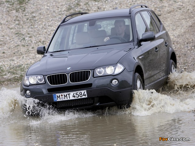 BMW X3 2.0d (E83) 2007–10 pictures (640 x 480)