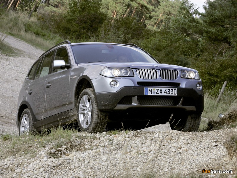 BMW X3 3.0sd (E83) 2007–10 pictures (800 x 600)