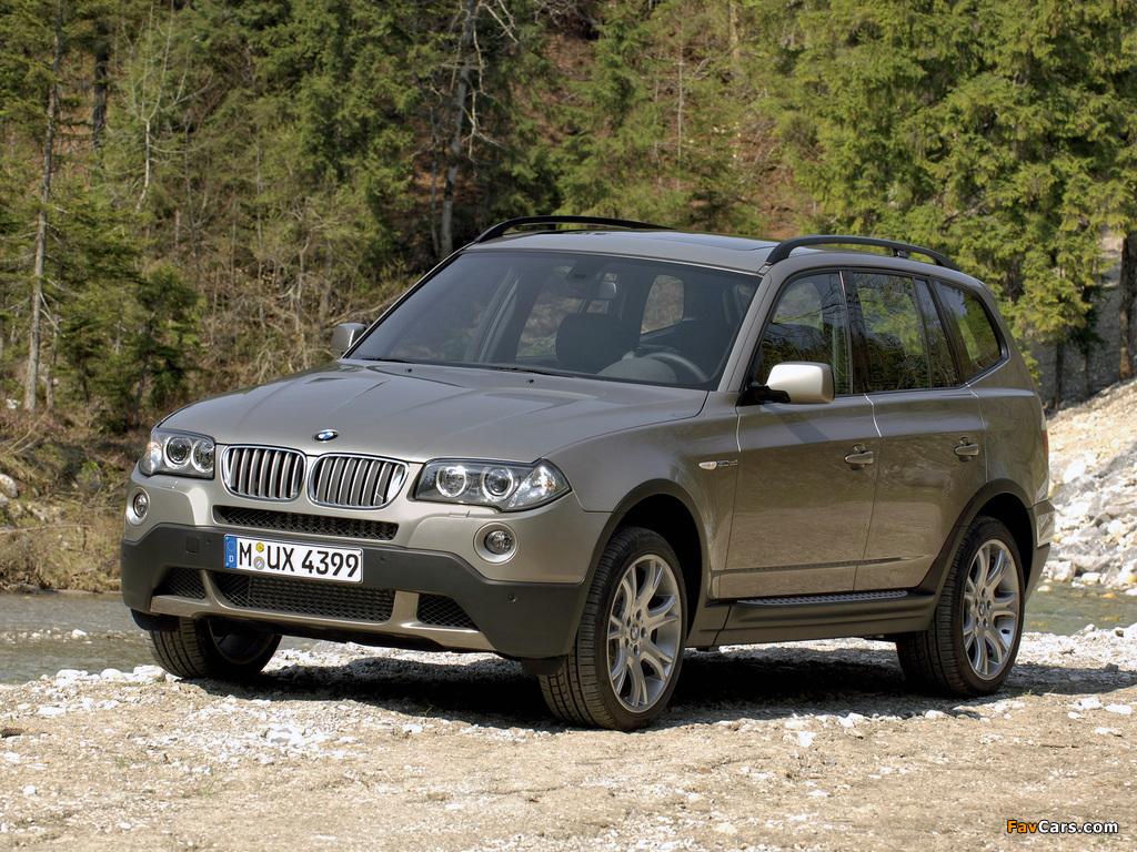 BMW X3 3.0sd (E83) 2007–10 pictures (1024 x 768)