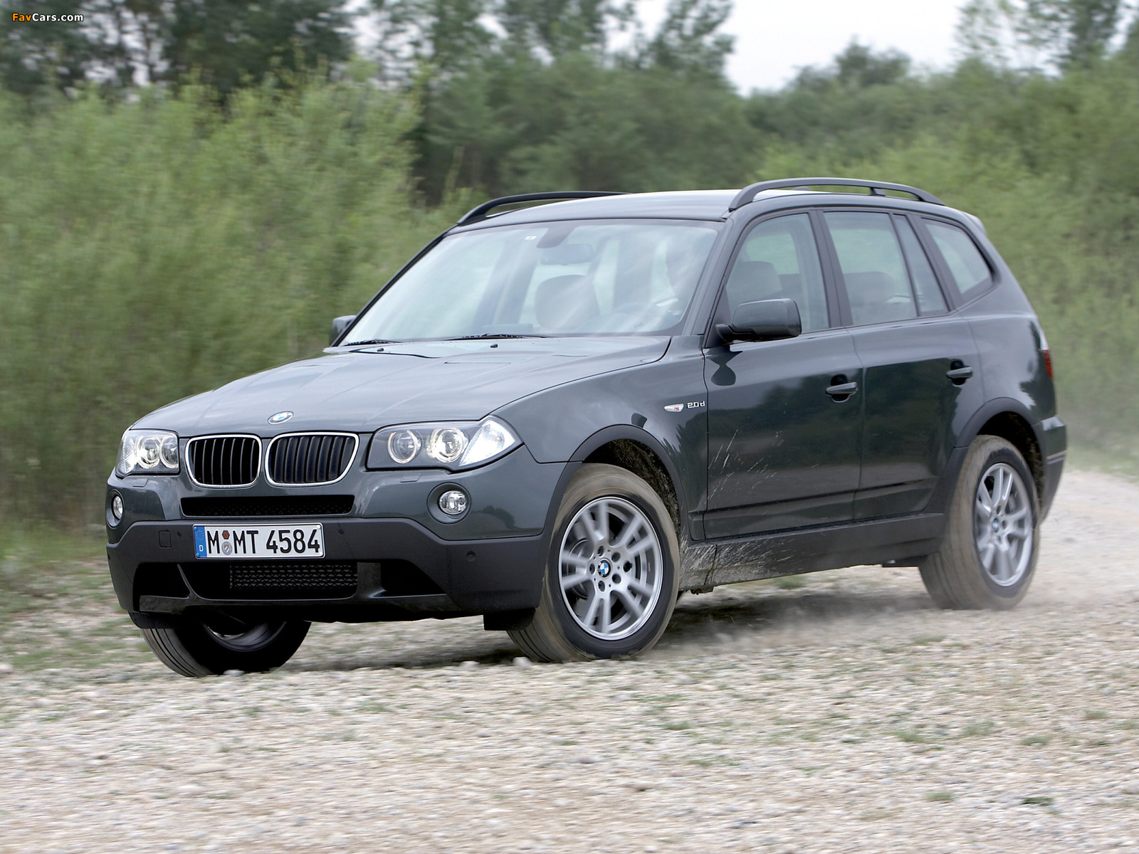 BMW X3 2.0d (E83) 2007–10 pictures (1600 x 1200)