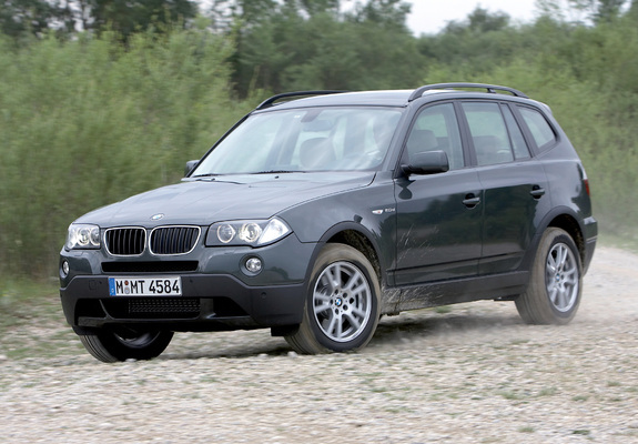 BMW X3 2.0d (E83) 2007–10 pictures