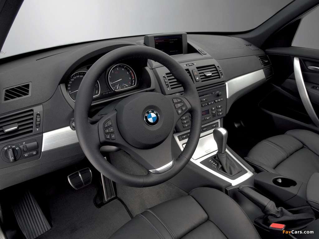 BMW X3 3.0sd (E83) 2007–10 wallpapers (1024 x 768)