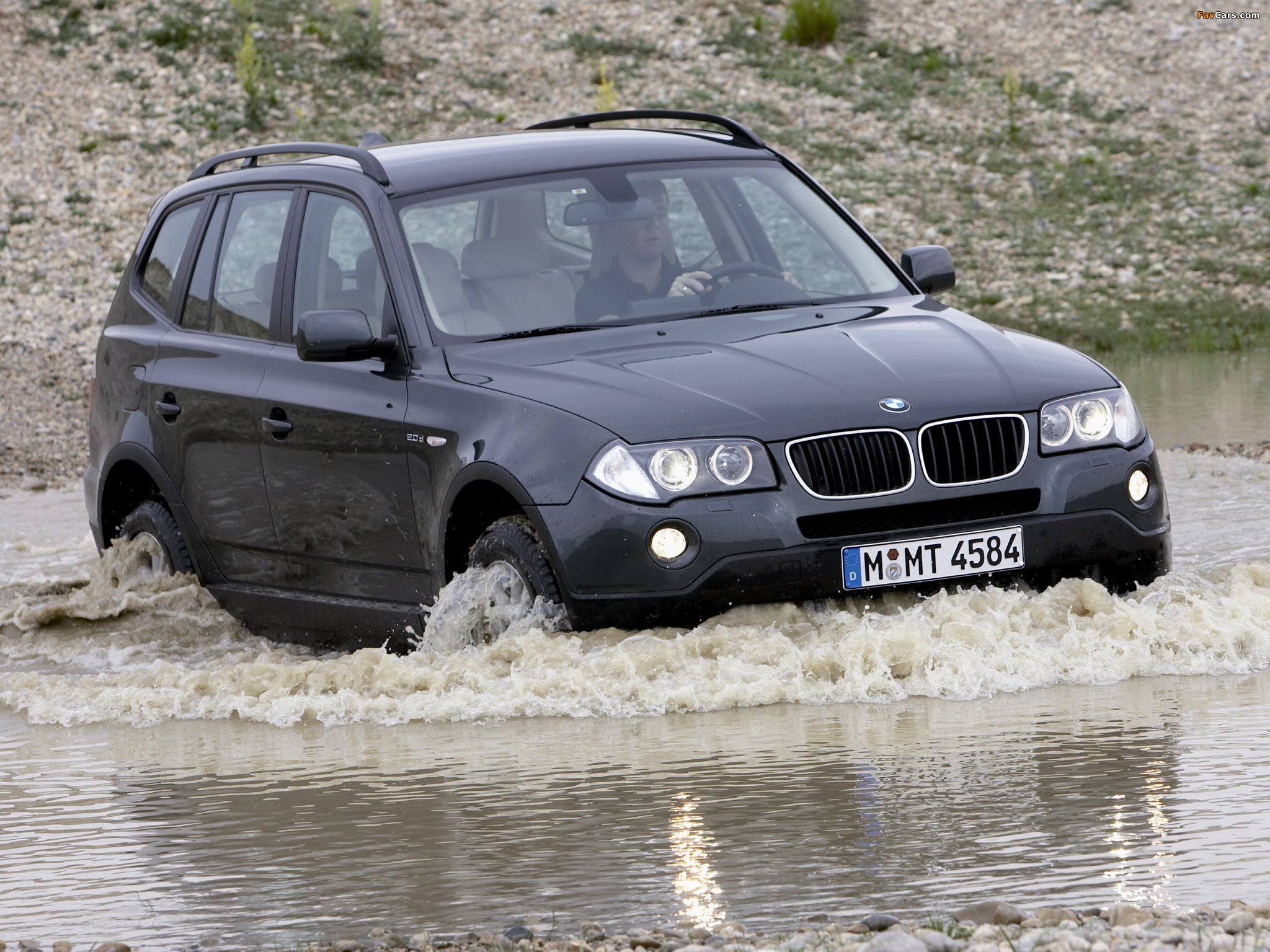 BMW X3 2.0d (E83) 2007–10 wallpapers (2048 x 1536)