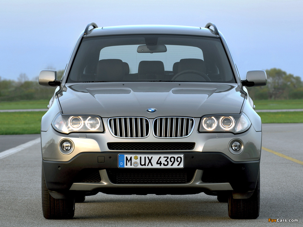 BMW X3 3.0sd (E83) 2007–10 wallpapers (1024 x 768)