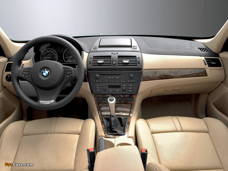 BMW X3 3.0si (E83) 2007–10 wallpapers (800 x 600)