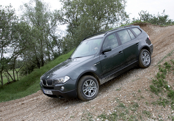 BMW X3 2.0d (E83) 2007–10 wallpapers