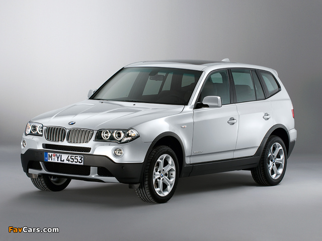 BMW X3 xDrive35d Individual Edition (E83) 2008 wallpapers (640 x 480)