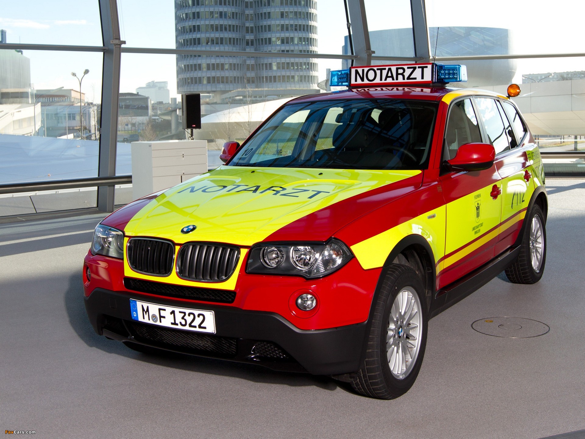 BMW X3 Notarzt (E83) 2009–10 images (1920 x 1440)