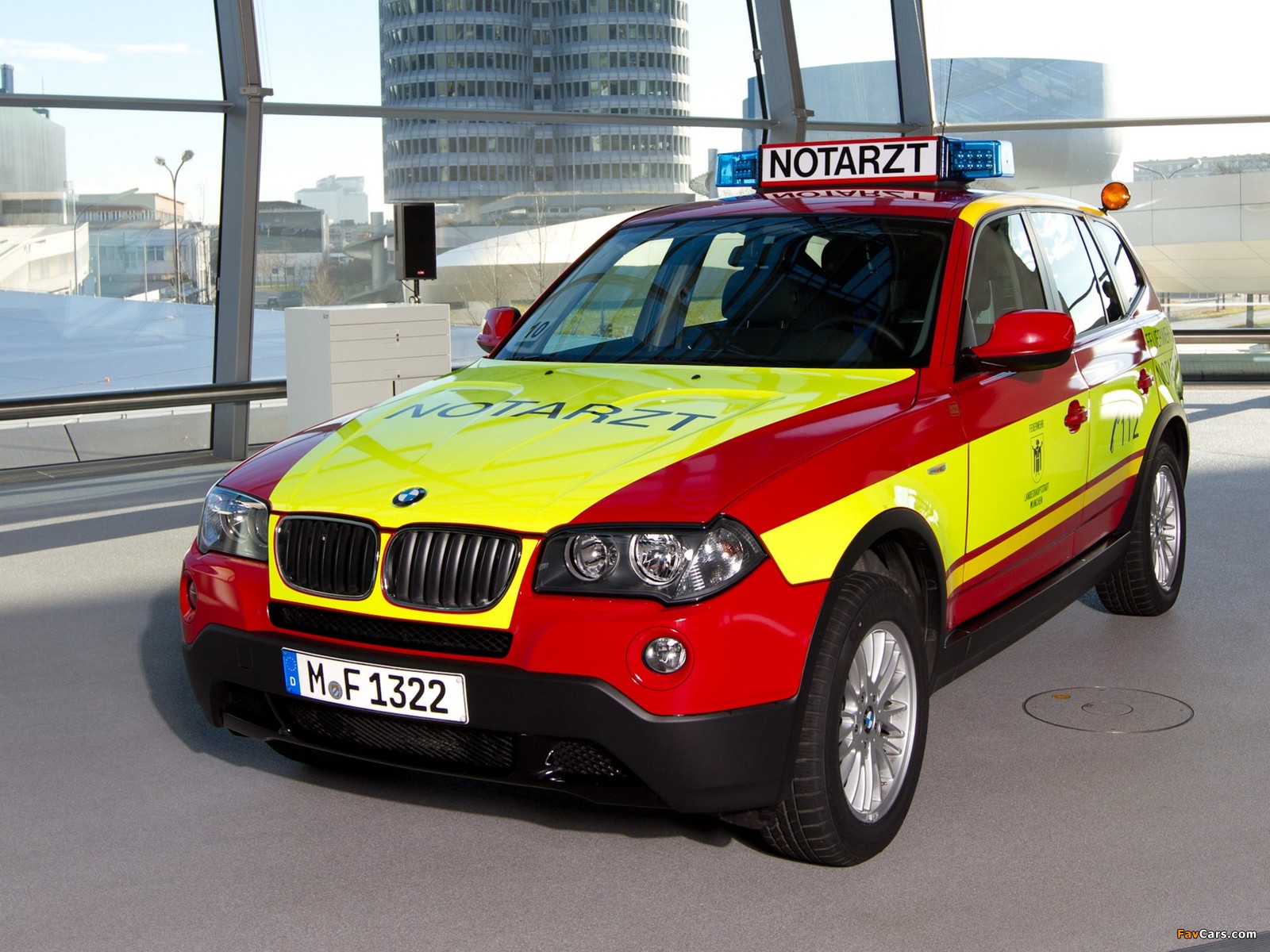 BMW X3 Notarzt (E83) 2009–10 images (1600 x 1200)