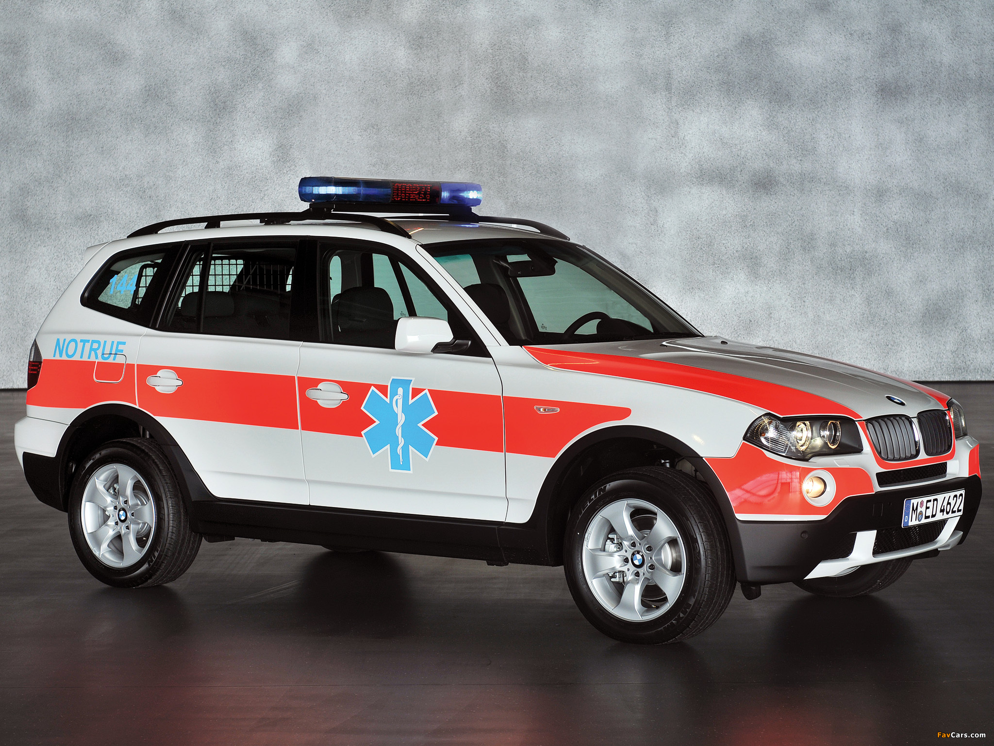 BMW X3 Notruf (E83) 2009–10 photos (2048 x 1536)