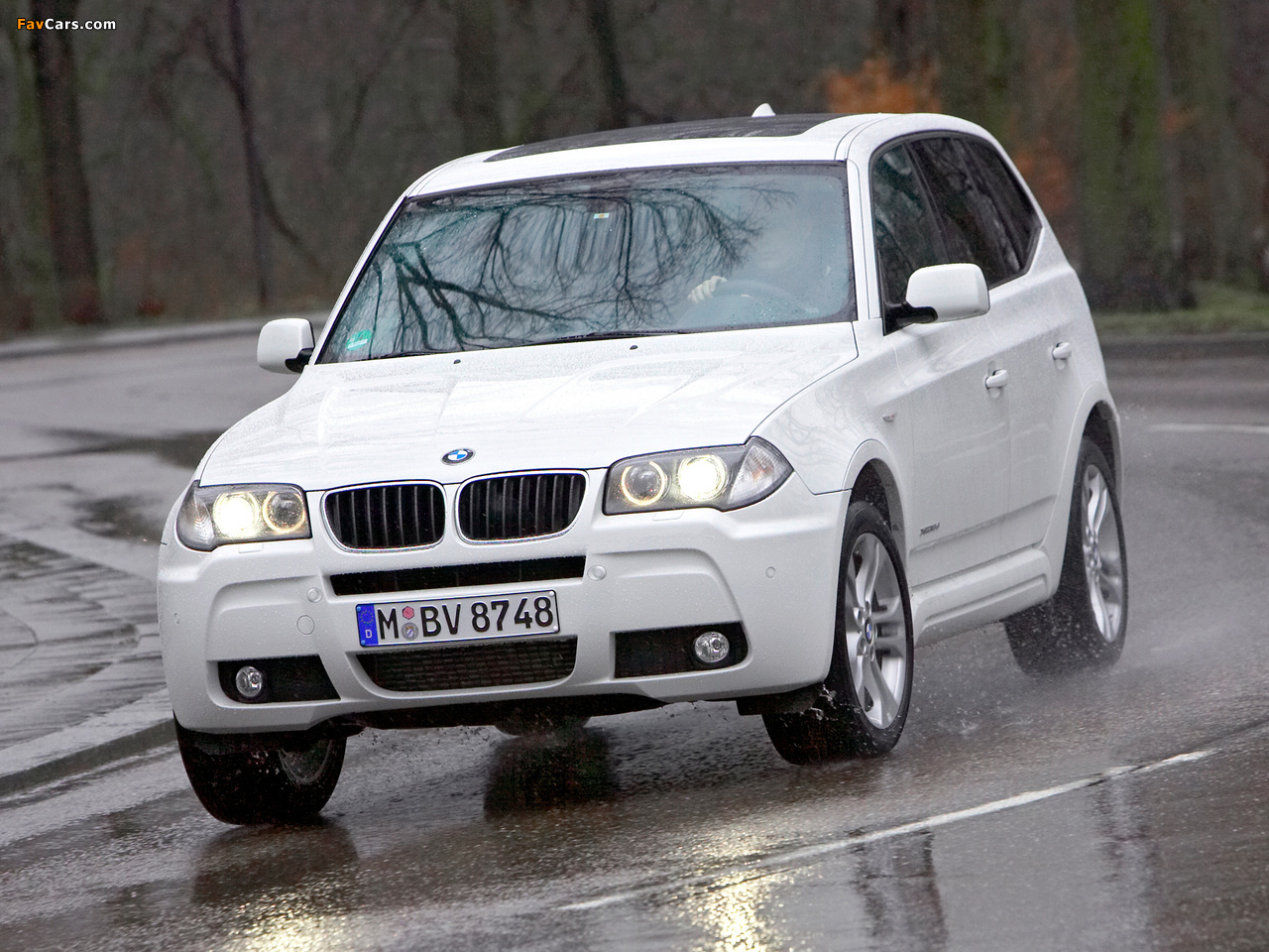 BMW X3 xDrive18d (E83) 2009–10 photos (1280 x 960)