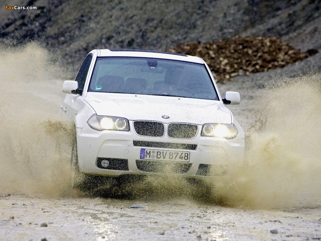 BMW X3 xDrive18d (E83) 2009–10 pictures (1024 x 768)