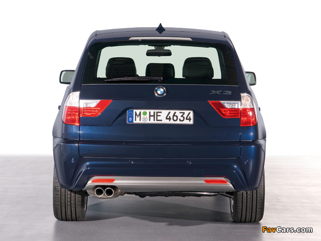 BMW X3 Sport Limited Edition (E83) 2009 wallpapers (640 x 480)