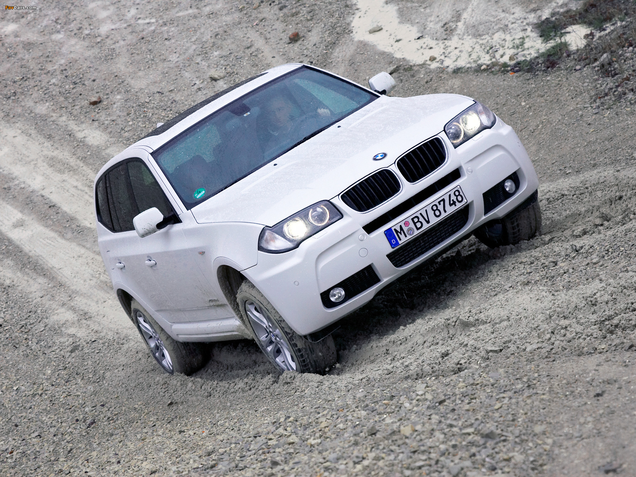 BMW X3 xDrive18d (E83) 2009–10 wallpapers (2048 x 1536)