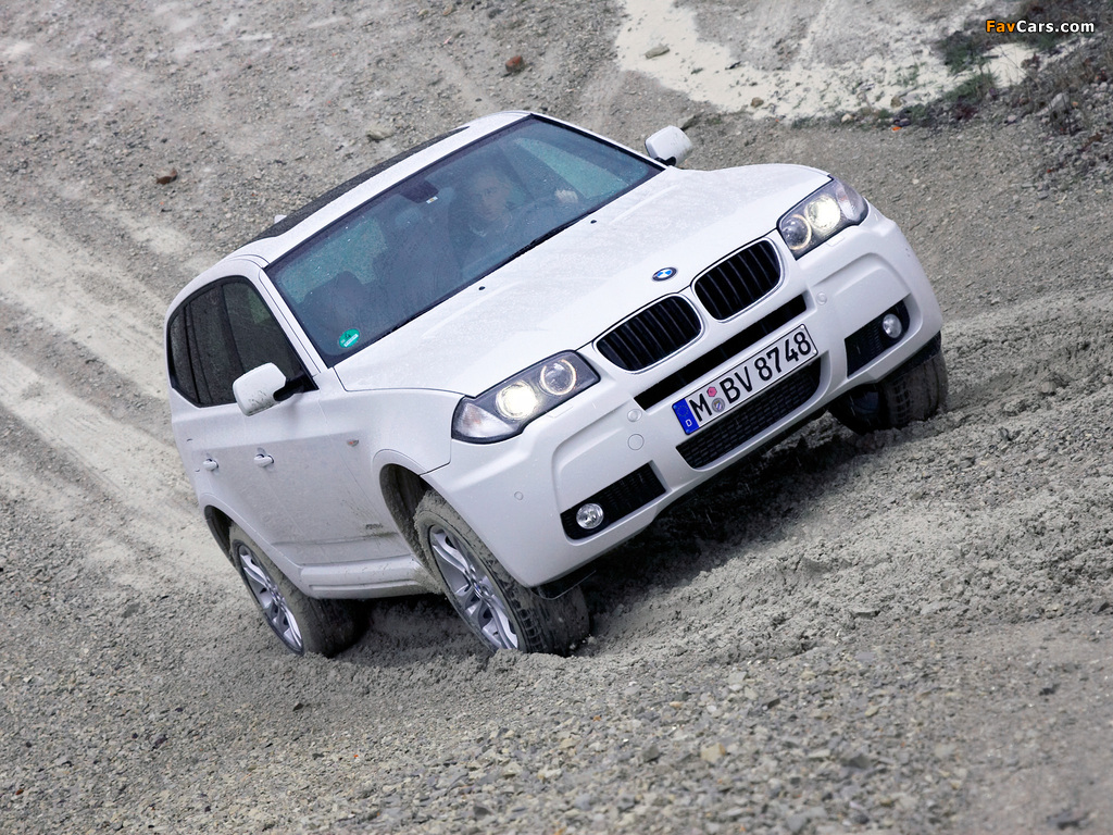 BMW X3 xDrive18d (E83) 2009–10 wallpapers (1024 x 768)