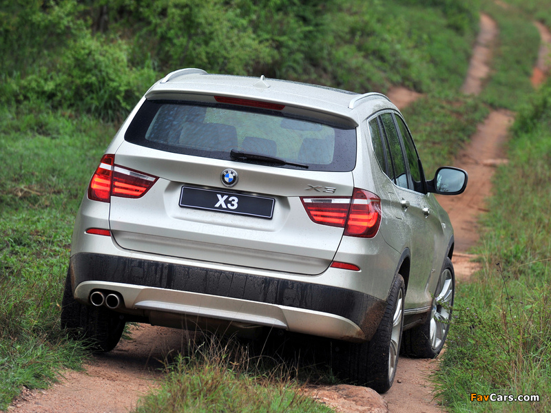 BMW X3 xDrive35i ZA-spec (F25) 2010 images (800 x 600)