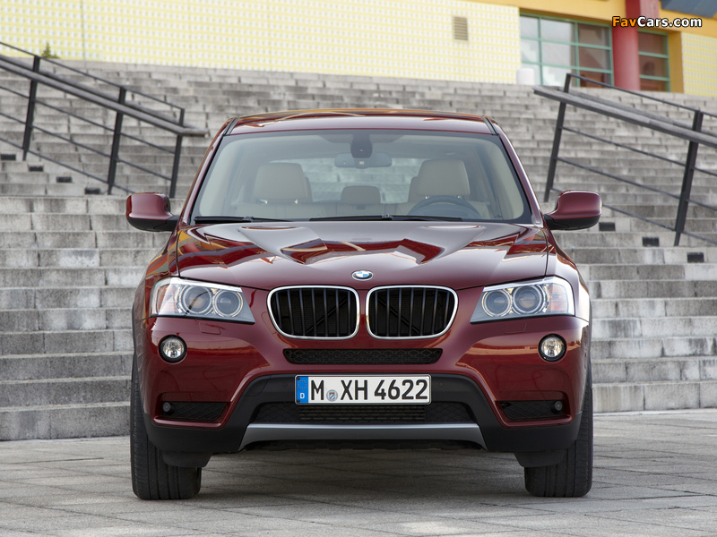 BMW X3 xDrive20d (F25) 2010 images (800 x 600)