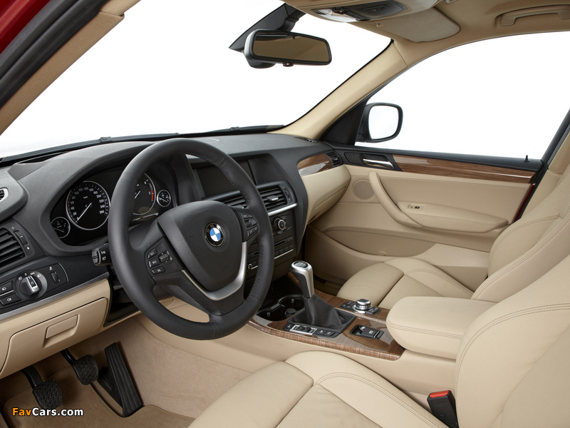 BMW X3 xDrive20d (F25) 2010 images (800 x 600)