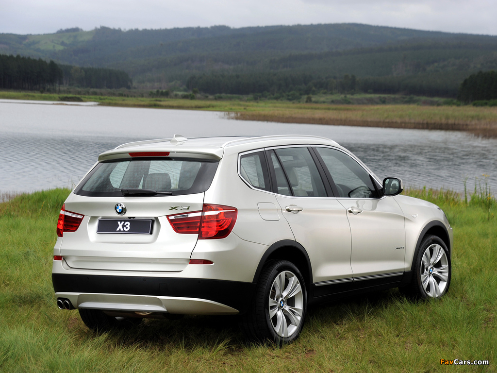 BMW X3 xDrive35i ZA-spec (F25) 2010 photos (1024 x 768)