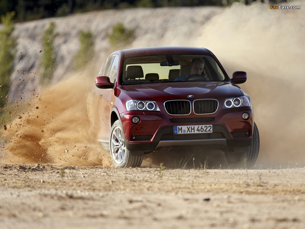 BMW X3 xDrive20d (F25) 2010 pictures (1024 x 768)