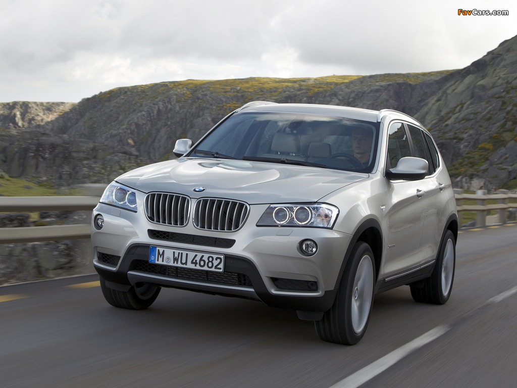 BMW X3 xDrive35i (F25) 2010 pictures (1024 x 768)