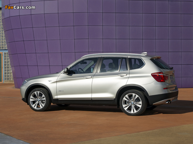 BMW X3 xDrive35i (F25) 2010 pictures (640 x 480)