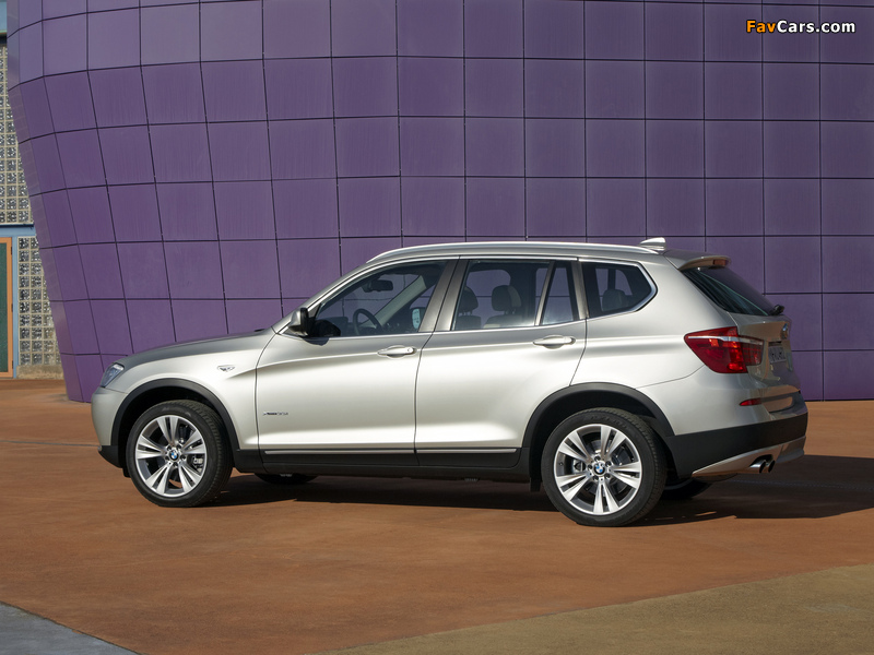 BMW X3 xDrive35i (F25) 2010 pictures (800 x 600)
