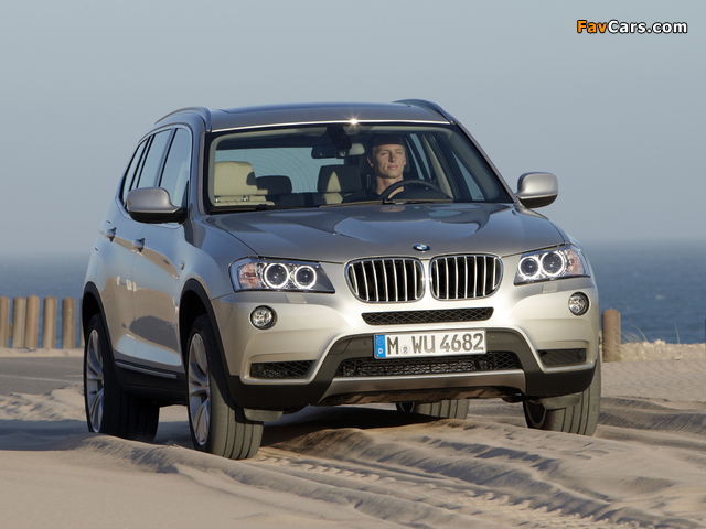 BMW X3 xDrive35i (F25) 2010 pictures (640 x 480)