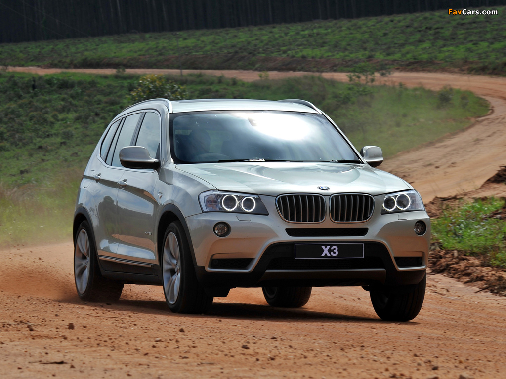 BMW X3 xDrive35i ZA-spec (F25) 2010 pictures (1024 x 768)