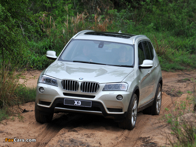 BMW X3 xDrive35i ZA-spec (F25) 2010 pictures (640 x 480)