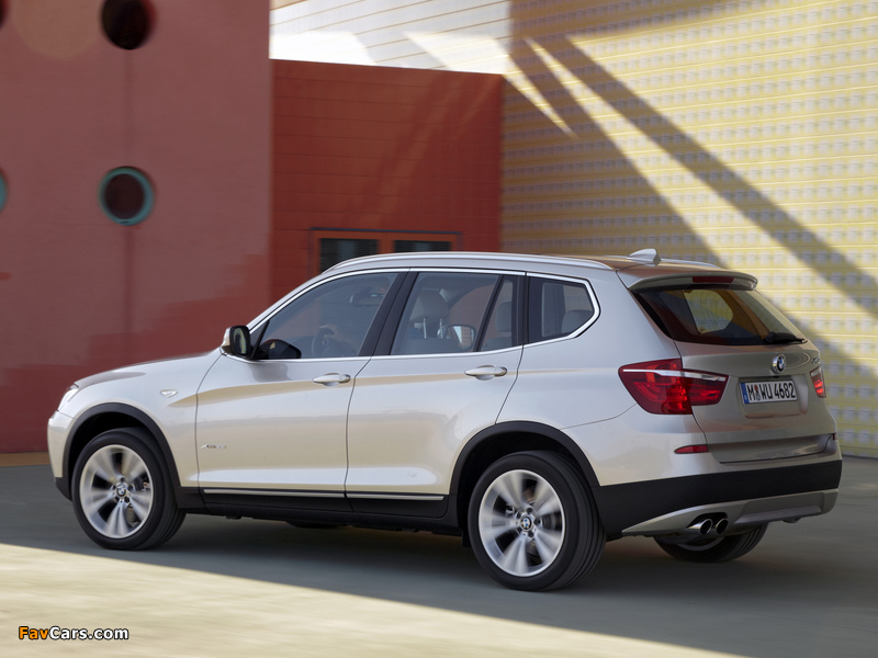 BMW X3 xDrive35i (F25) 2010 pictures (800 x 600)