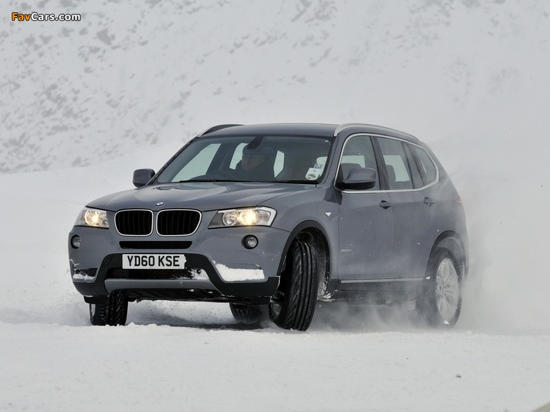 BMW X3 xDrive20d UK-spec (F25) 2010 pictures (800 x 600)