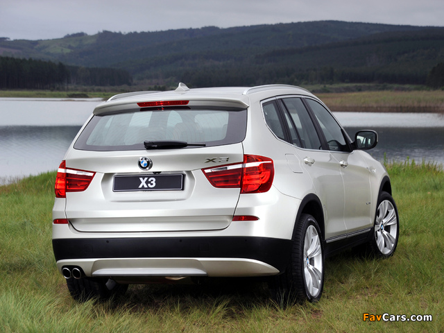 BMW X3 xDrive35i ZA-spec (F25) 2010 wallpapers (640 x 480)