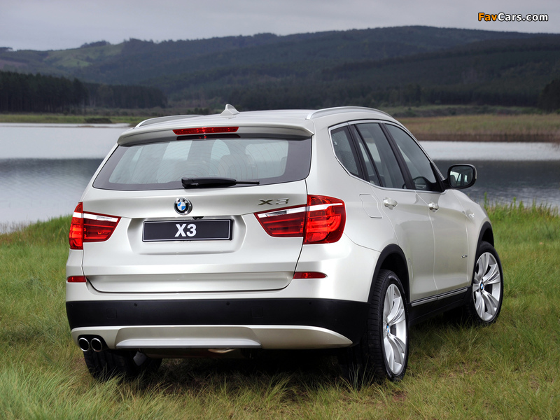 BMW X3 xDrive35i ZA-spec (F25) 2010 wallpapers (800 x 600)