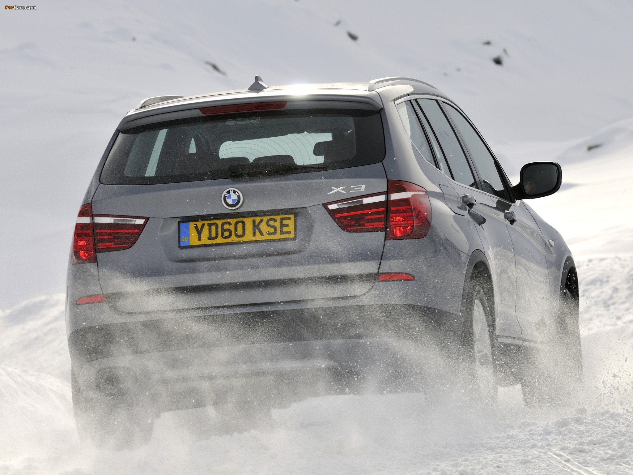 BMW X3 xDrive20d UK-spec (F25) 2010 wallpapers (2048 x 1536)