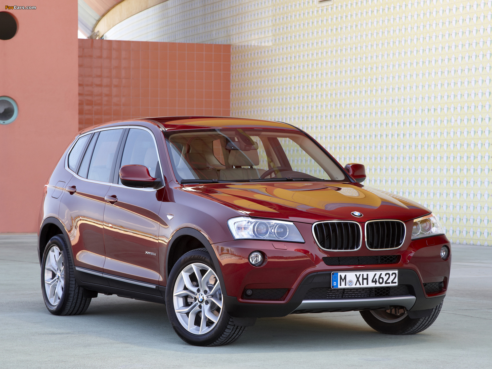 BMW X3 xDrive20d (F25) 2010 wallpapers (1600 x 1200)