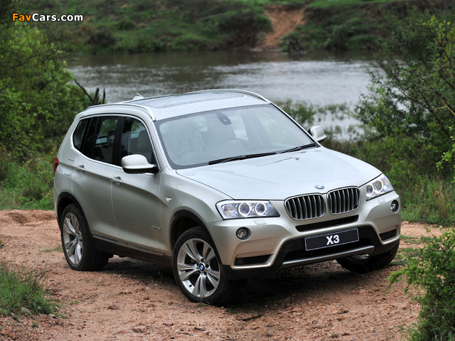 BMW X3 xDrive35i ZA-spec (F25) 2010 wallpapers (640 x 480)