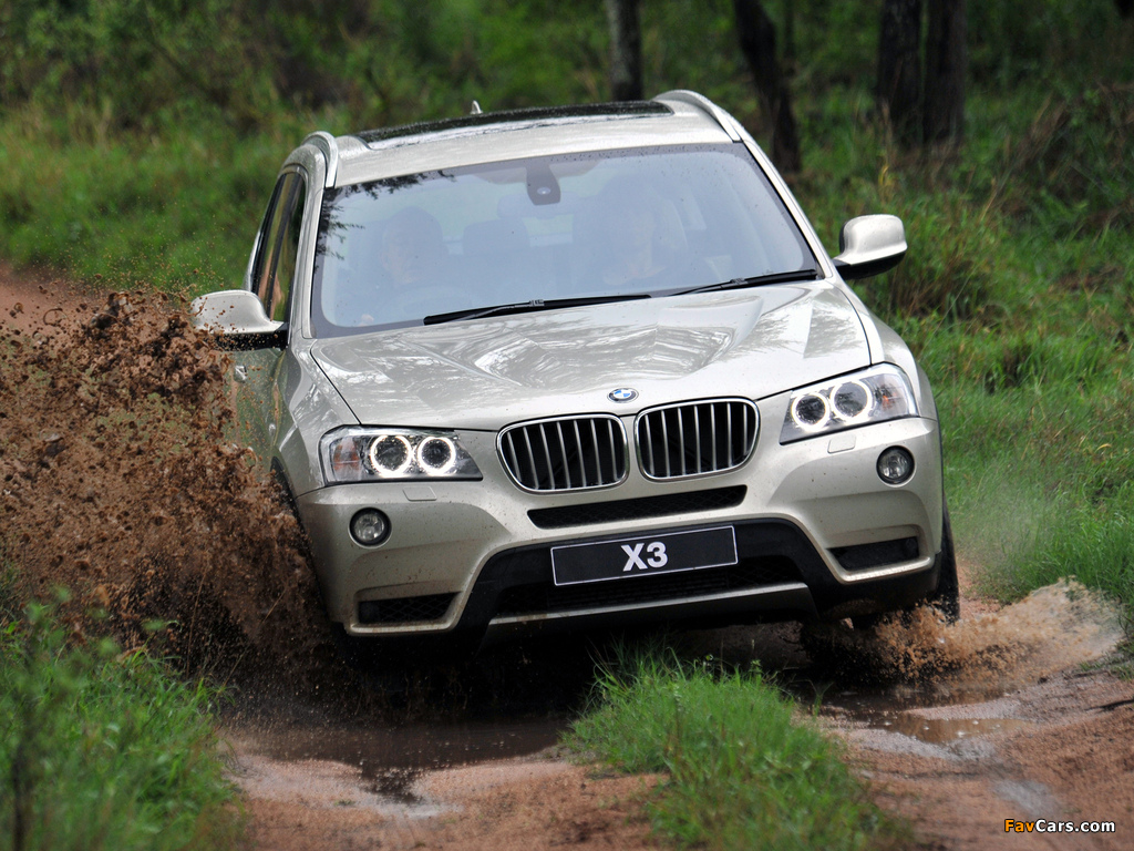 BMW X3 xDrive35i ZA-spec (F25) 2010 wallpapers (1024 x 768)