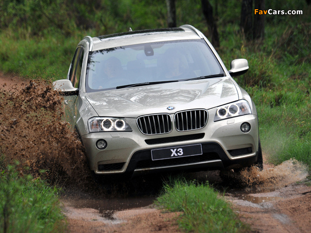 BMW X3 xDrive35i ZA-spec (F25) 2010 wallpapers (640 x 480)