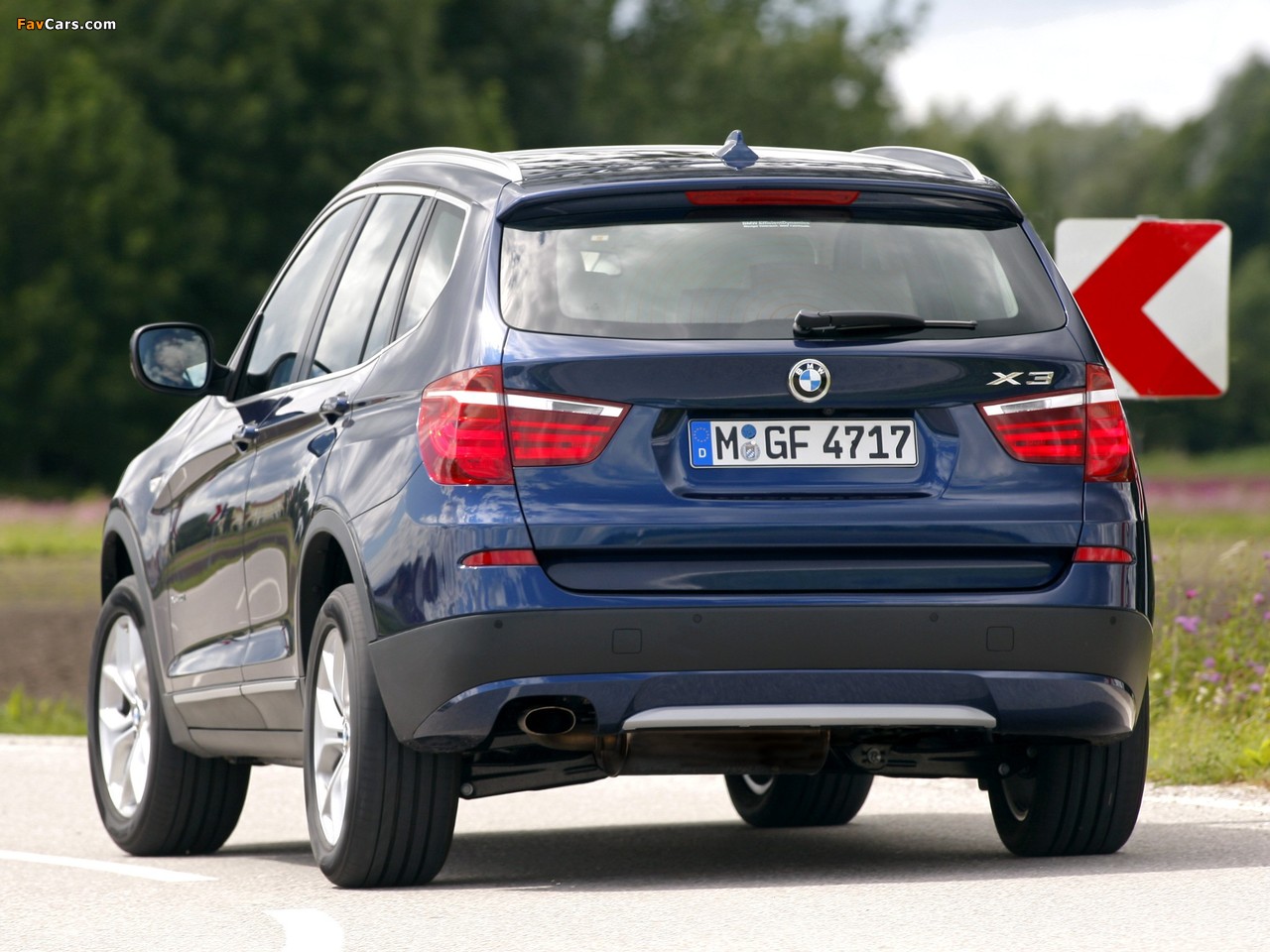 BMW X3 xDrive20i (F25) 2011 images (1280 x 960)