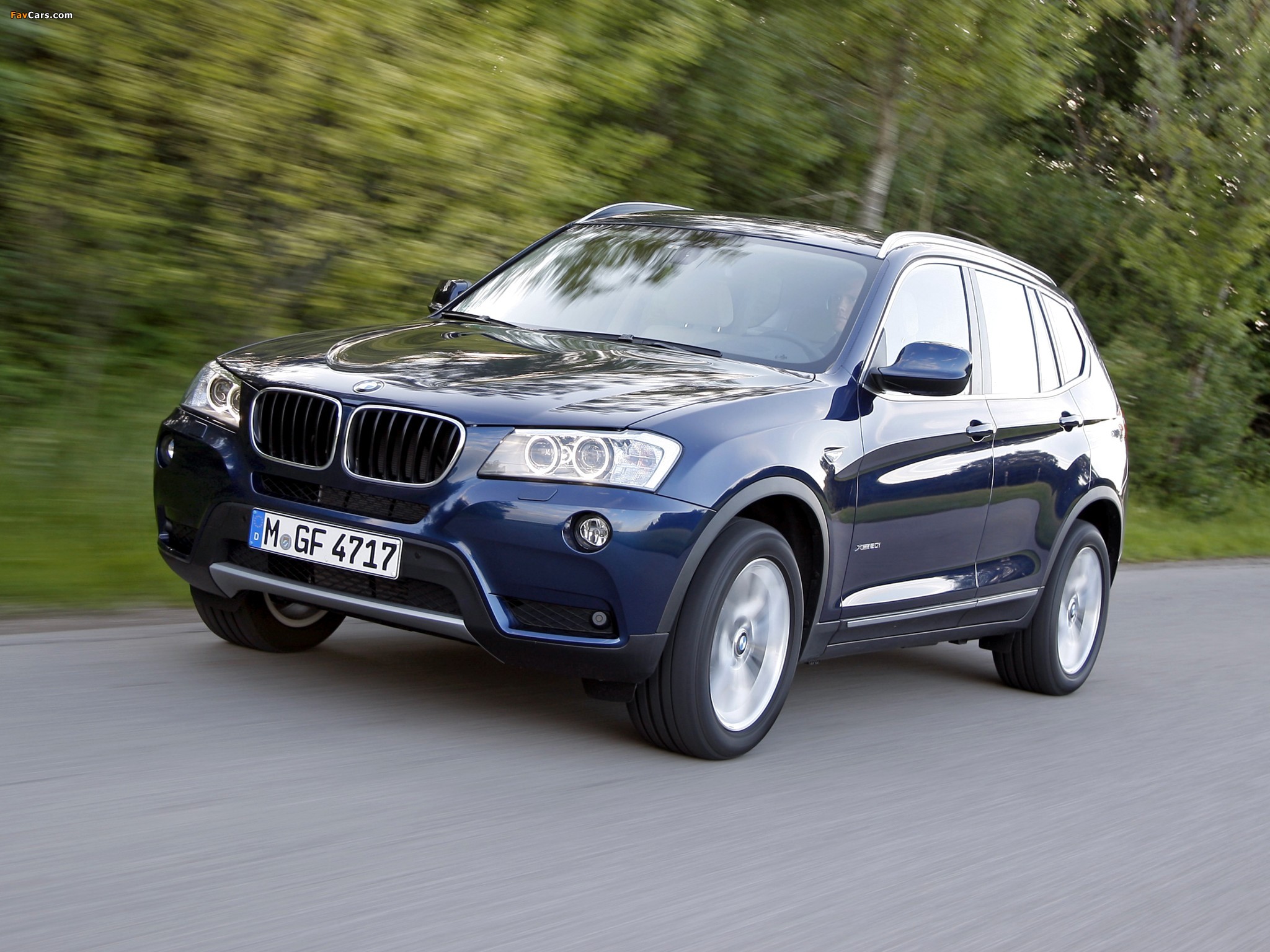 BMW X3 xDrive20i (F25) 2011 photos (2048 x 1536)