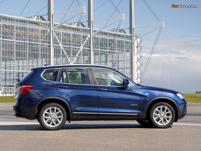 BMW X3 xDrive20i (F25) 2011 photos (800 x 600)