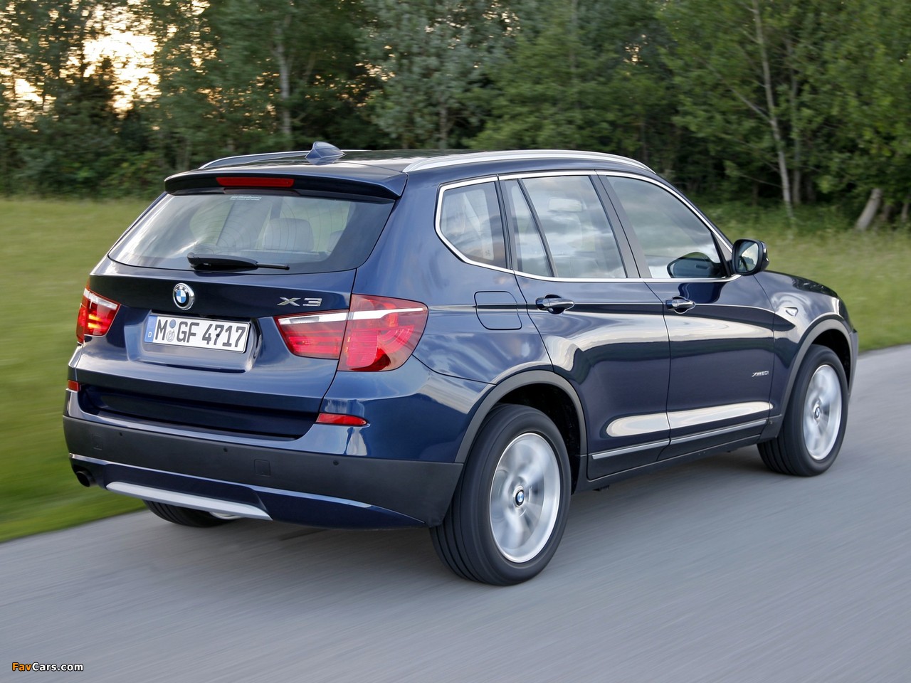 BMW X3 xDrive20i (F25) 2011 pictures (1280 x 960)