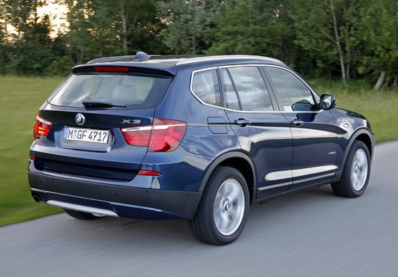 BMW X3 xDrive20i (F25) 2011 pictures