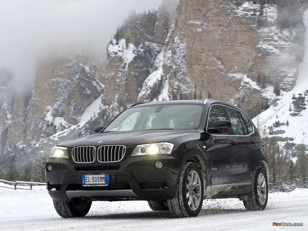 BMW X3 xDrive35d (F25) 2011 wallpapers (1024 x 768)