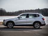 BMW X3 xDrive20d (F25) 2014 pictures