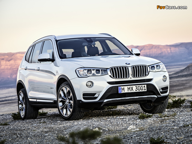 BMW X3 xDrive20d (F25) 2014 pictures (640 x 480)